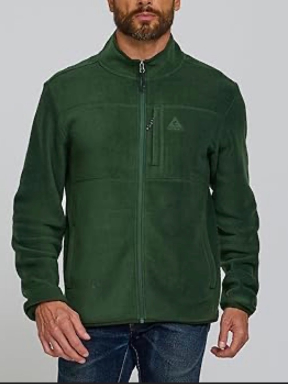 Gerry Mens Fleece Jacket Zip Up Sweater Size XL